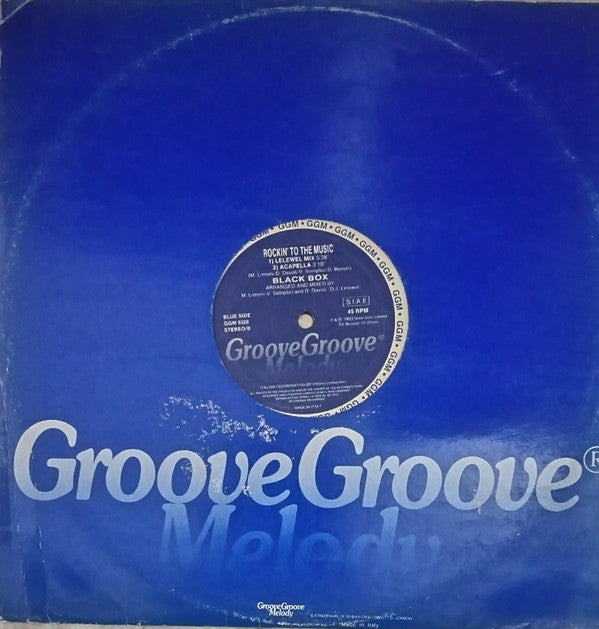 Black Box : Rockin' To The Music (12")