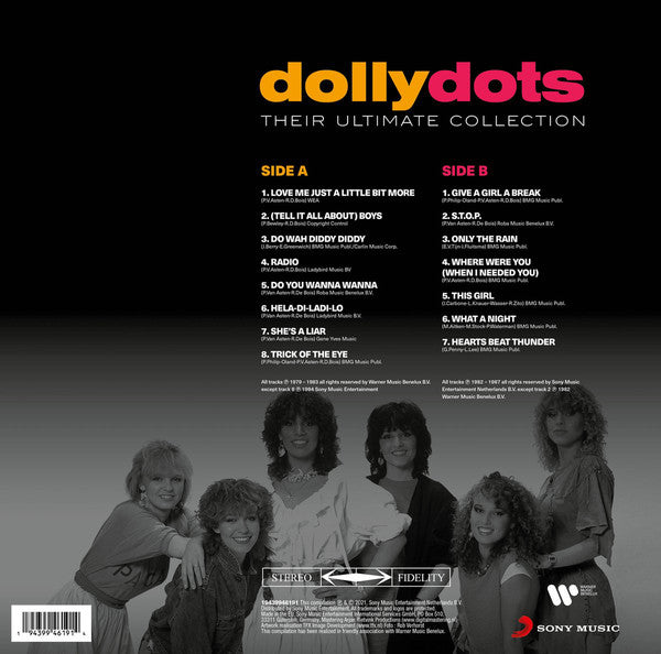 Dolly Dots : Their Ultimate Collection (LP, Comp)