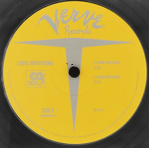 Louis Armstrong : A Gift To Pops (12", Maxi)