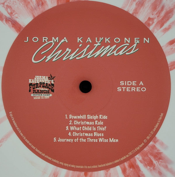 Jorma Kaukonen : Christmas… Candy Cane Edition (LP, RSD, Ltd, Ver)
