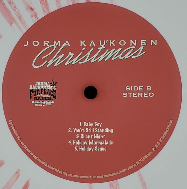 Jorma Kaukonen : Christmas… Candy Cane Edition (LP, RSD, Ltd, Ver)