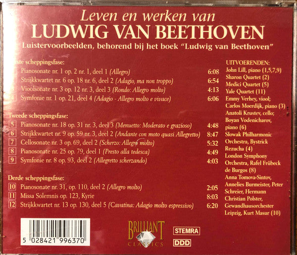 Ludwig van Beethoven : Leven En Werken van (CD, Comp, Smplr)
