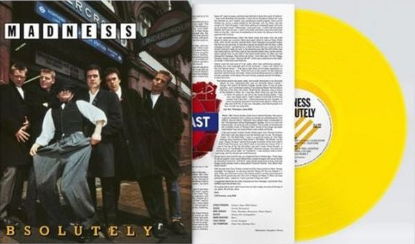 Madness : Absolutely  (LP, Album, Ltd, RE, RM, Yel)