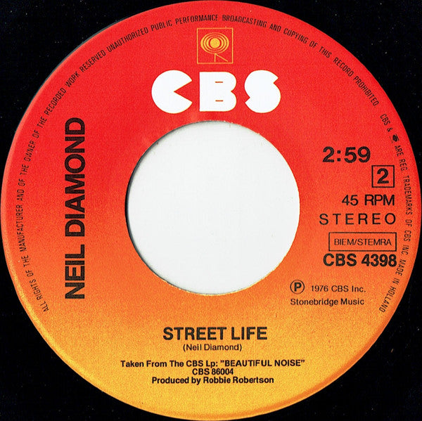 Neil Diamond : If You Know What I Mean (7", Single)