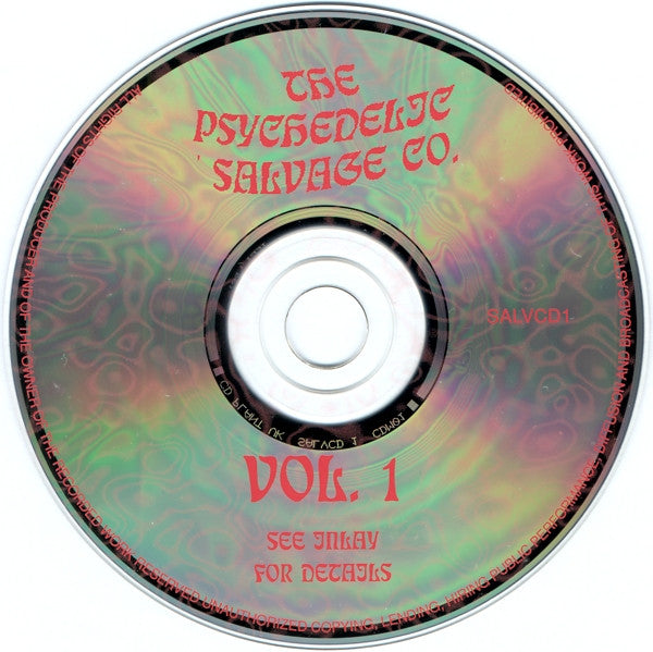 Various : The Psychedelic Salvage Co. Volume 1 (CD, Comp, RM)