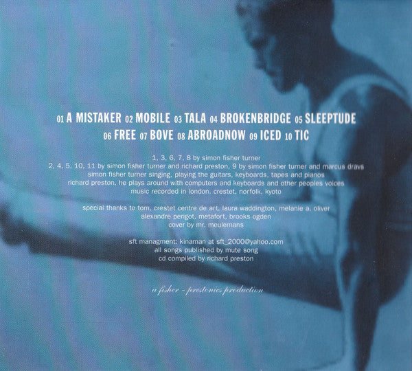 Simon Fisher Turner : Riviera Faithfull (CD, Album)