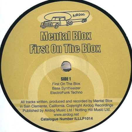 Mental Blox : First On The Blox (2xLP, Album, Ltd)