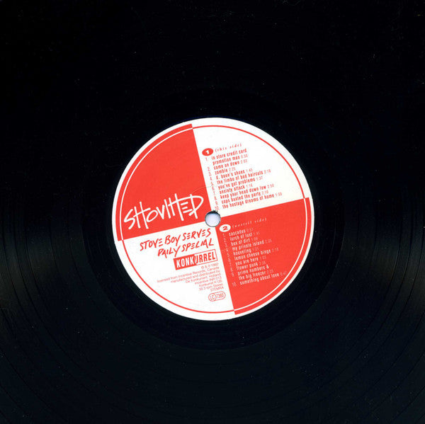 Shovlhed : Stove Boy Serves Daily Special (LP, Album)