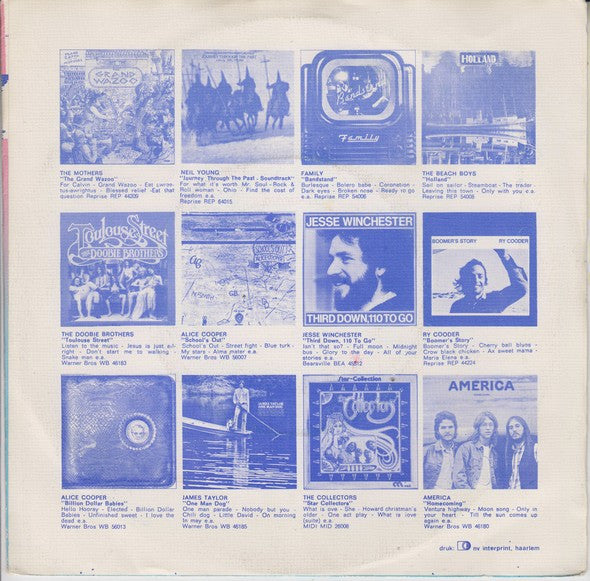 The Doobie Brothers : Eyes Of Silver (7", Single)