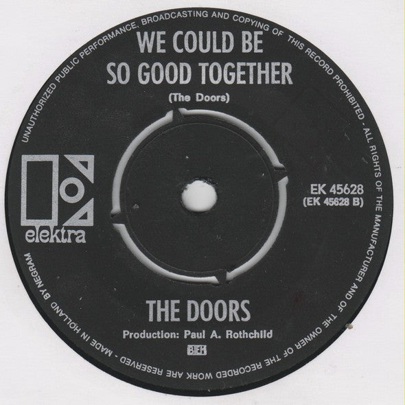 The Doors : The Unknown Soldier (7", Single)