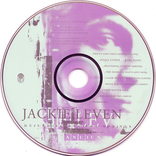 Jackie Leven : Defending Ancient Springs (CD, Album, RE)
