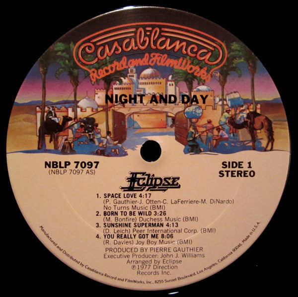 Eclipse (21) : Night And Day (LP, Album)