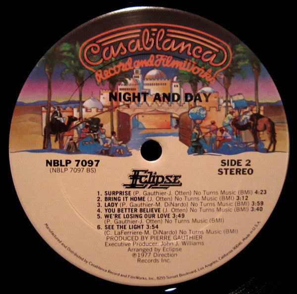 Eclipse (21) : Night And Day (LP, Album)