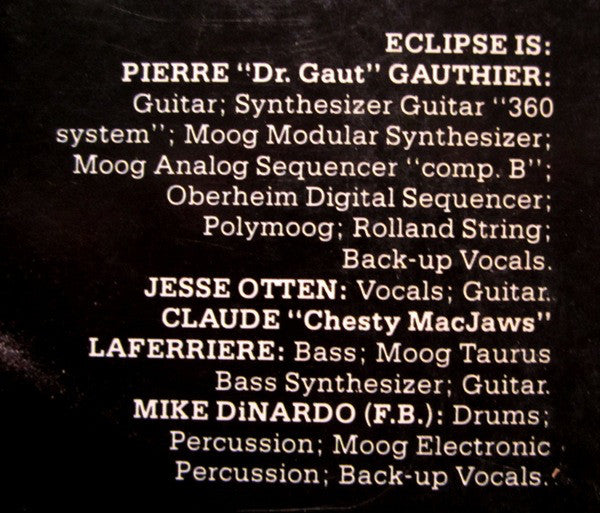 Eclipse (21) : Night And Day (LP, Album)