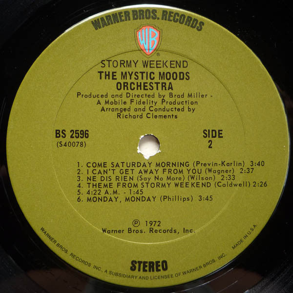 The Mystic Moods Orchestra : Stormy Weekend (LP, Album)