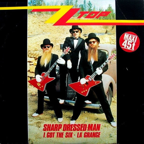 ZZ Top : Sharp Dressed Man (12", Maxi)