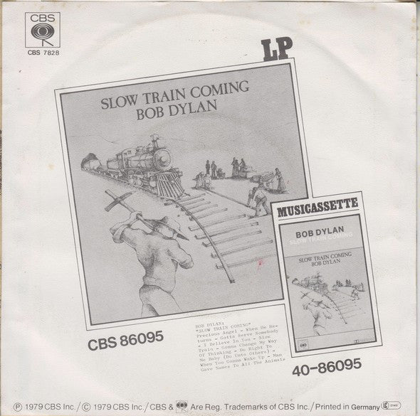 Bob Dylan : Precious Angel (7", Single)