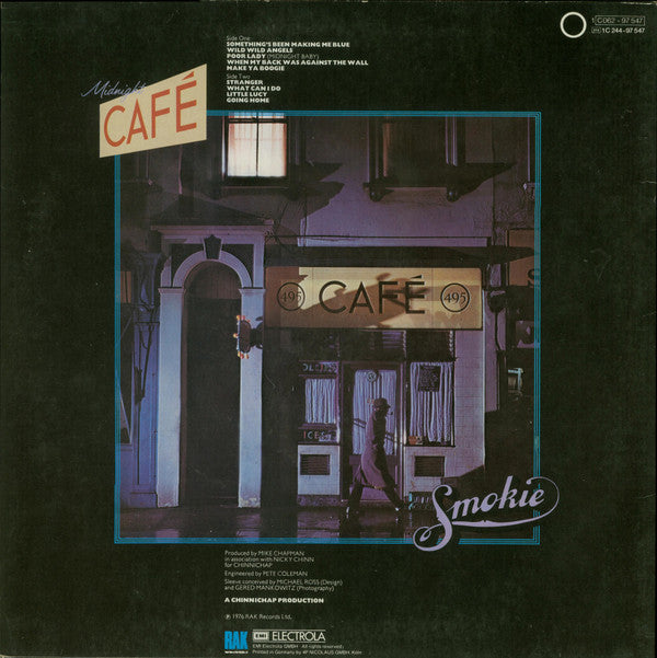 Smokie : Midnight Café (LP, Album)