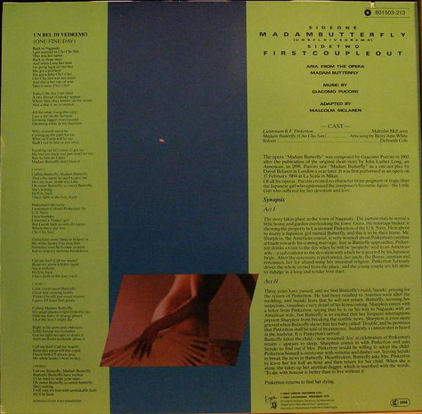 Malcolm McLaren : Madam Butterfly (12")