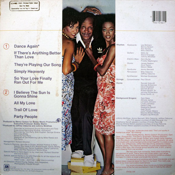 Les McCann : Tall, Dark & Handsome (LP, Album)