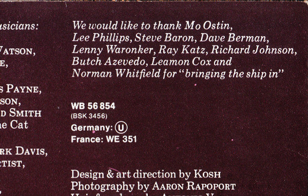 Stargard : Back 2 Back (LP, Album)