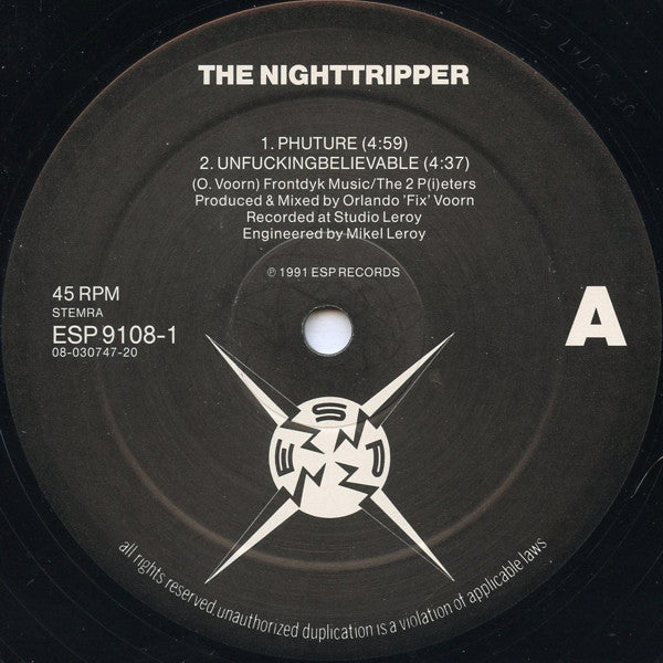 The Nighttripper : Phuture (12")