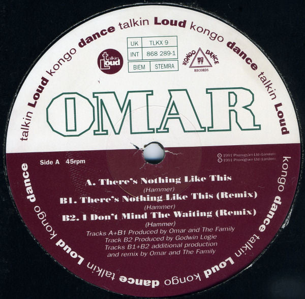 Omar : There's Nothing Like This (12")
