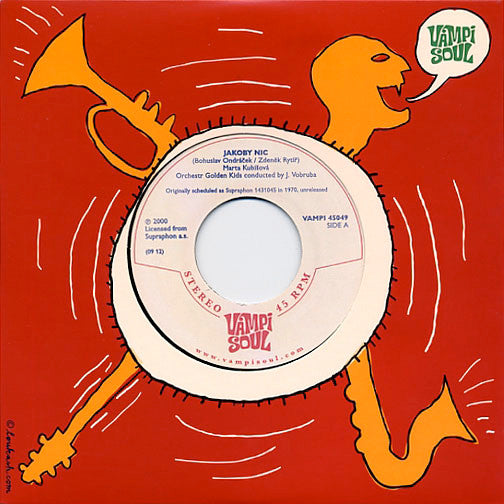 Marta Kubišová : Jakoby Nic / Hare Krišna (7", Single, Ltd, RE, RM)