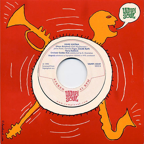 Marta Kubišová : Jakoby Nic / Hare Krišna (7", Single, Ltd, RE, RM)