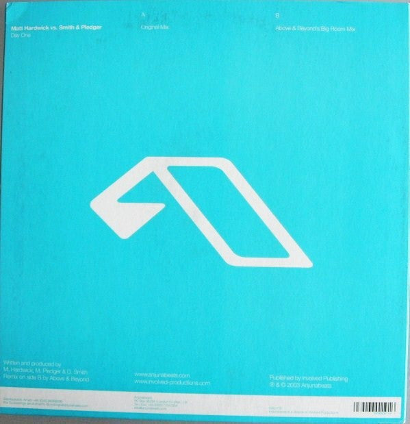 Matt Hardwick Vs. Smith & Pledger : Day One (12")