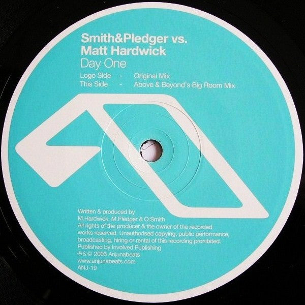 Matt Hardwick Vs. Smith & Pledger : Day One (12")