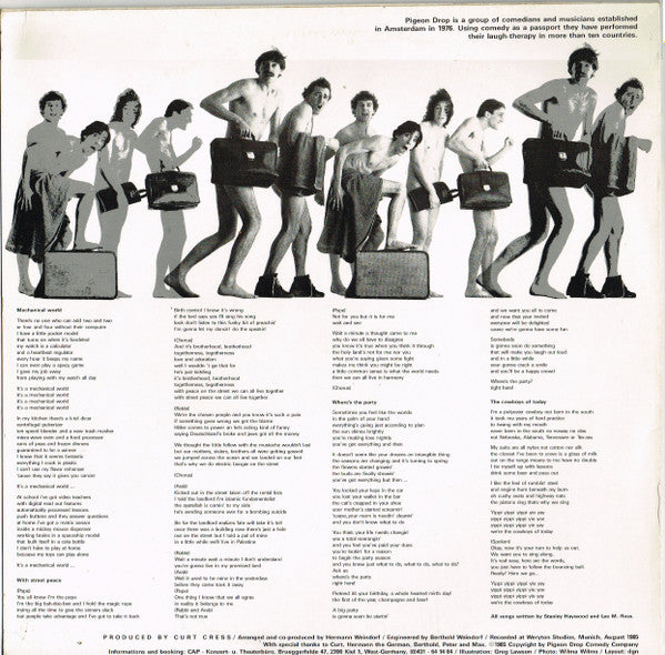 Pigeon Drop : Where's The Party? (12", EP)