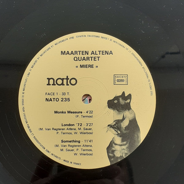 Maarten Altena Quartet : Miere (LP)