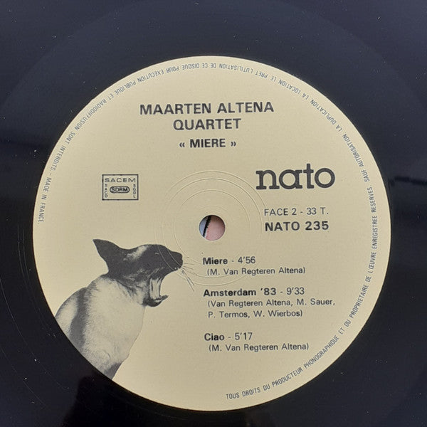 Maarten Altena Quartet : Miere (LP)