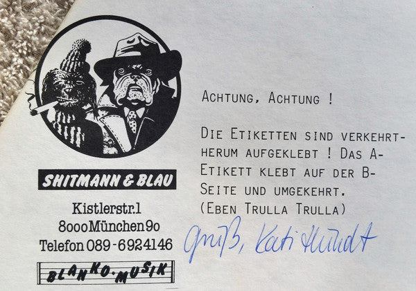 Ringsgwandl : Trulla! Trulla! (LP, Album)