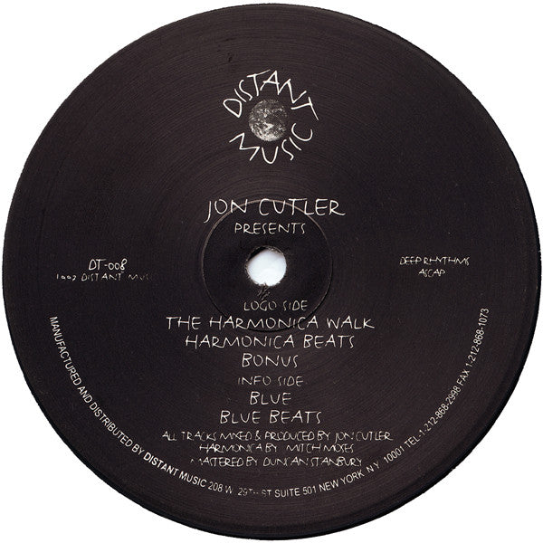 Jon Cutler : The Harmonica Walk (12")