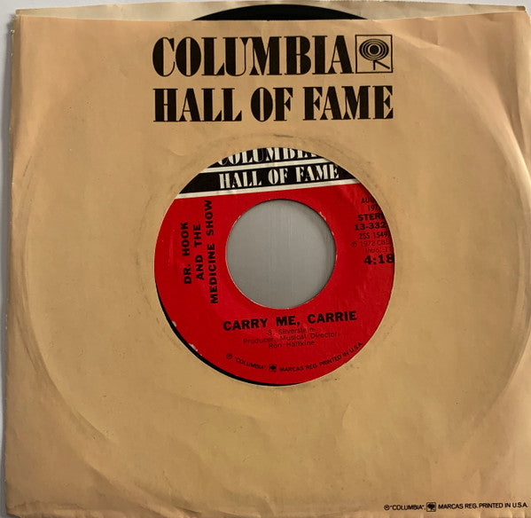 Dr. Hook & The Medicine Show : Sylvia's Mother / Carry Me, Carrie (7", Single, RE, Styrene)