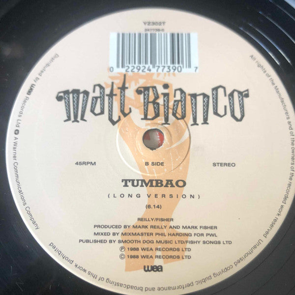 Matt Bianco : Good Times (12")