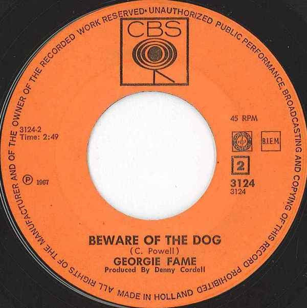 Georgie Fame : The Ballad Of Bonnie And Clyde (7", Single)