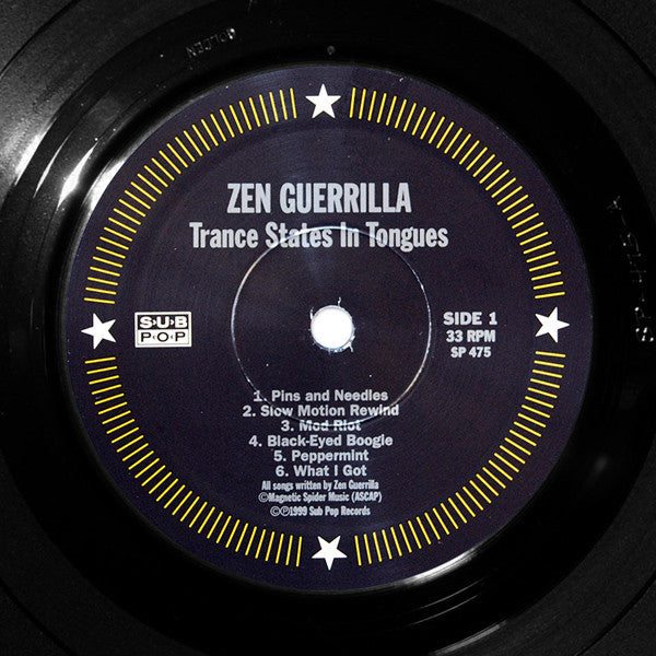 Zen Guerrilla : Trance States In Tongues (LP, Album)