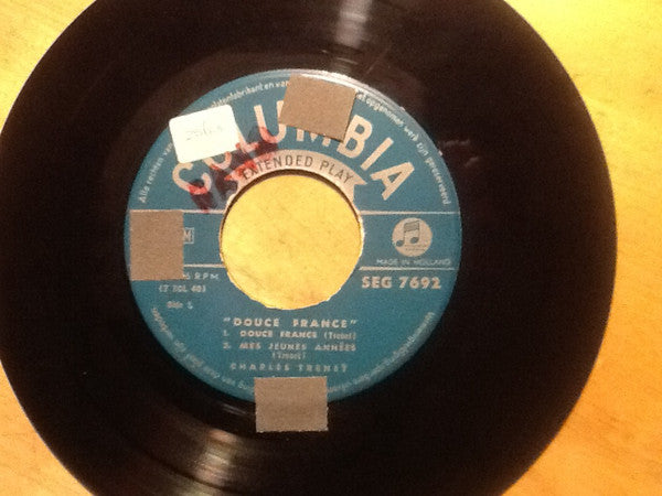 Charles Trenet : Douce France (7", EP)