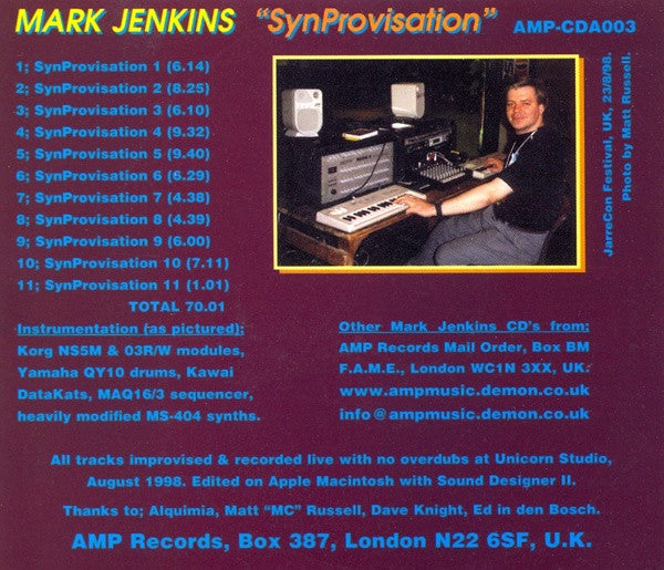 Mark Jenkins : SynProvisation (CDr, Ltd)