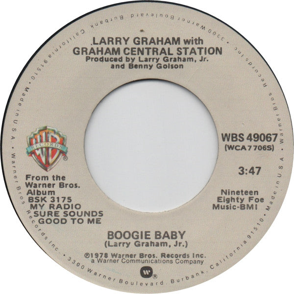Graham Central Station : Sneaky Freak (Edit) (7")