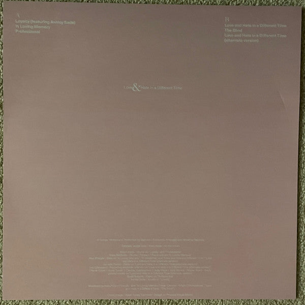 Gabriels (3) : Love & Hate In A Different Time (12", EP, Bon)