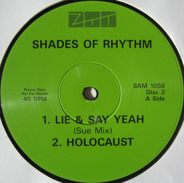 Shades Of Rhythm : The Happy Feelings E.P. (2x12", EP, Promo)