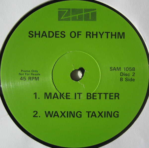 Shades Of Rhythm : The Happy Feelings E.P. (2x12", EP, Promo)