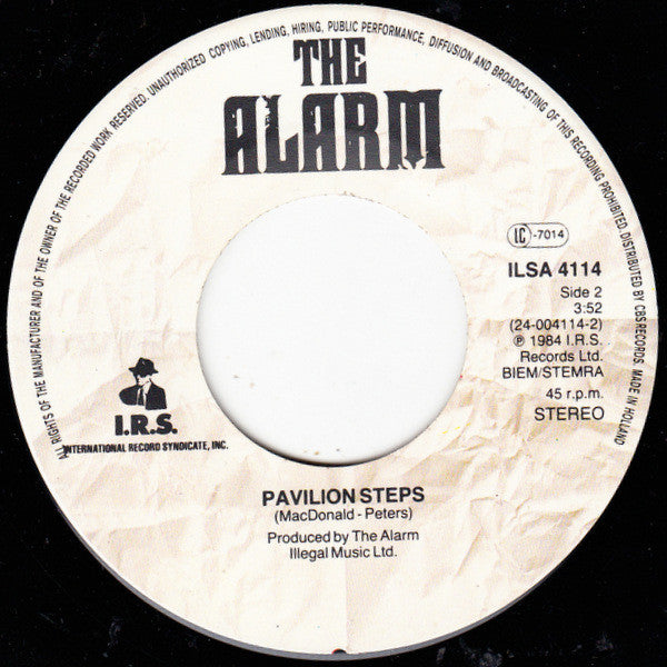 The Alarm : Where Were You Hiding When The Storm Broke? (7", Single)
