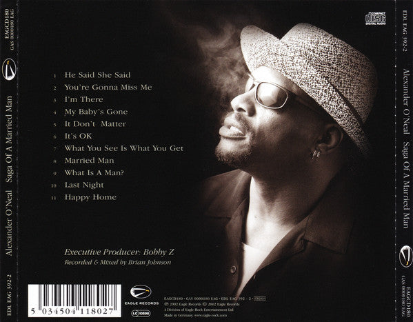 Alexander O'Neal : Saga Of A Married Man (CD, Album)