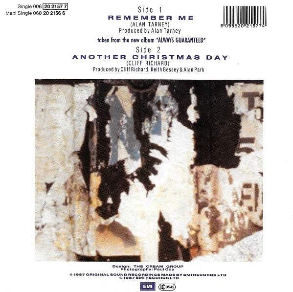 Cliff Richard : Remember Me (7", Single)