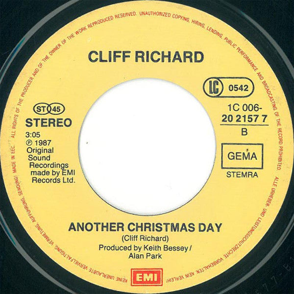 Cliff Richard : Remember Me (7", Single)